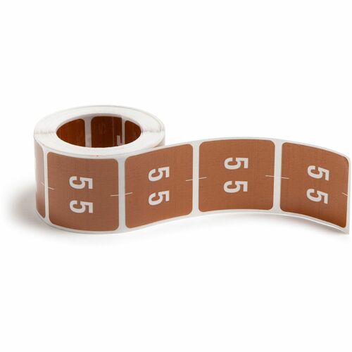 Smead SMD67425 DCC Color-Coded Numeric Labels