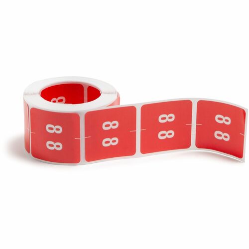 Smead SMD67428 DCC Color-Coded Numeric Labels