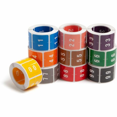 Smead SMD67430 DCC Color-Coded Numeric Labels