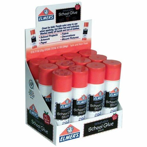 Elmer's EPIE524 Washable Nontoxic Glue Sticks