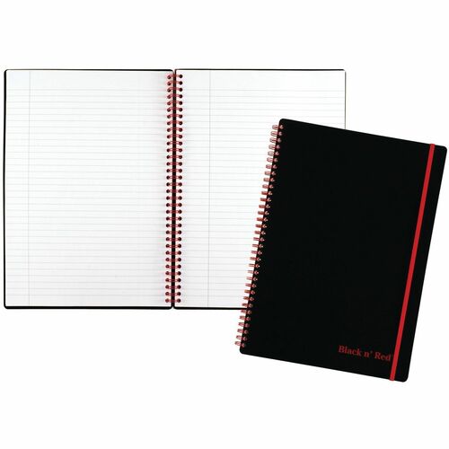 Black n' Red JDKE67008 Soft Cover Business Notebook