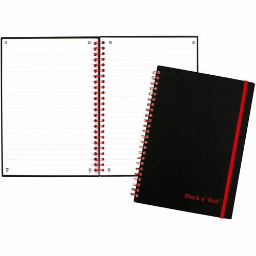 Black n' Red JDKK66652 Polypropylene Notebook - Letter
