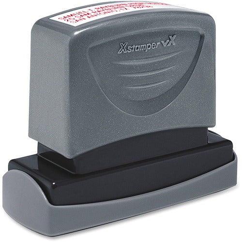 Xstamper XSTC14 VX Pre-inked Business Address Stamp