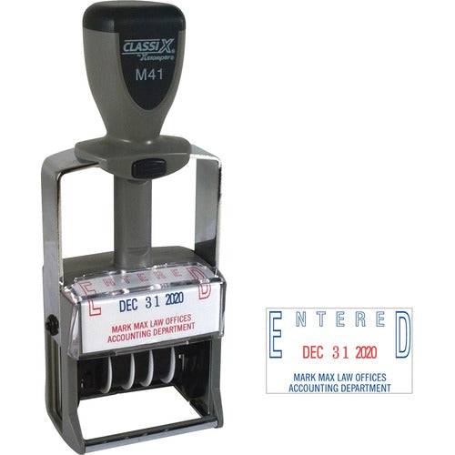 Xstamper XSTM41 ClassiX Self-inking Date Stamp