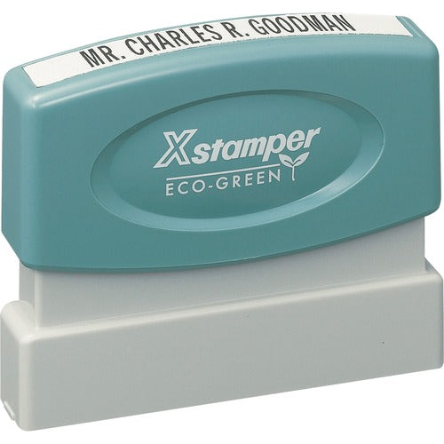 Xstamper XSTN05 Custom Single Line Pre-inked Stamp