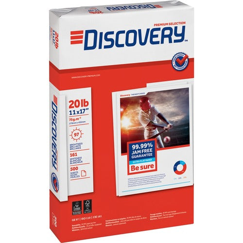 Discovery SNA00042 Premium Multipurpose Paper - Anti-Jam - White