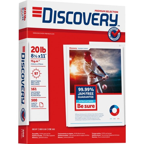 Discovery SNA12534 Premium Multipurpose Paper - Anti-Jam - White