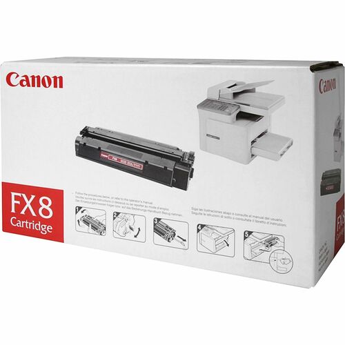 Canon CNMFX8 FX8 Original Laser Toner Cartridge - Black - 1 Each
