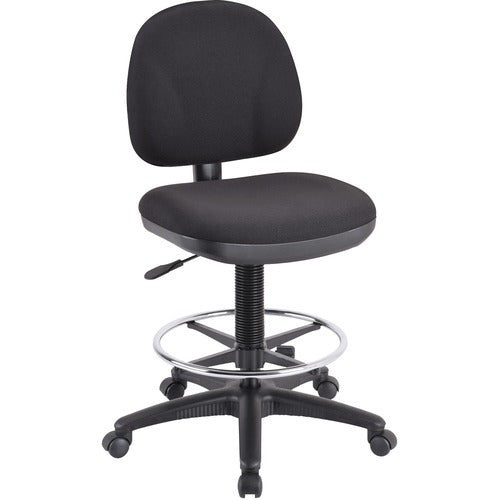 Lorell LLR80008 Millenia Series Adjustable Task Stool with Back