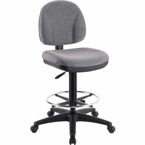 Lorell LLR80009 Millenia Series Adjustable Task Stool with Back
