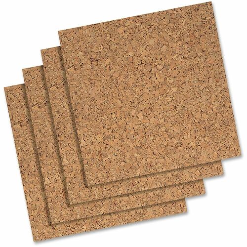 Quartet QRT102Q Frameless Modular Natural Cork Tiles