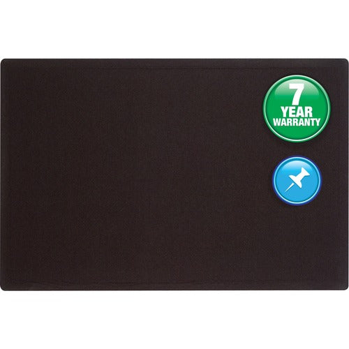 Quartet QRT7684BK Oval Office Bulletin Board