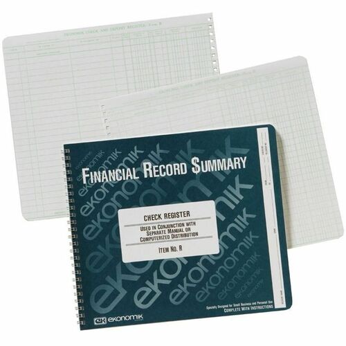 Ekonomik EKOR Standard Size Check Registry