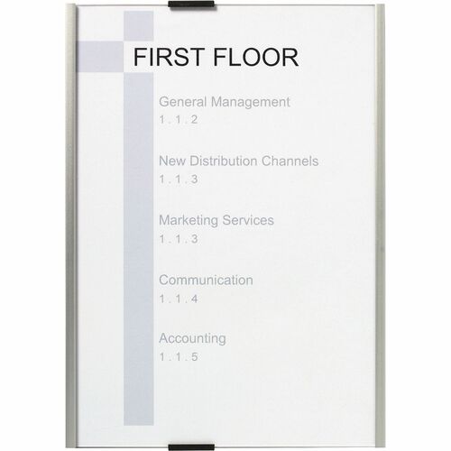 DURABLE DBL480623 Info Sign A4 Size Information Sign