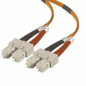 Belkin BLKA2F4027705M Fiber Optic Cable; Multimode SC/SC Duplex MMF, 50/125