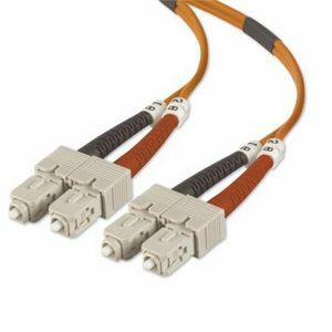 Belkin BLKA2F4027703M Fiber Optic Cable; Multimode SC/SC Duplex MMF, 50/125