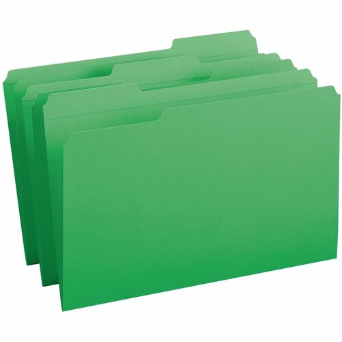 Smead SMD17134 Colored 1/3 Tab Cut Legal Recycled Top Tab File Folder