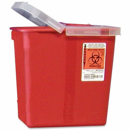 Covidien CVDSRHL100990 Sharps Hinged Lid Container