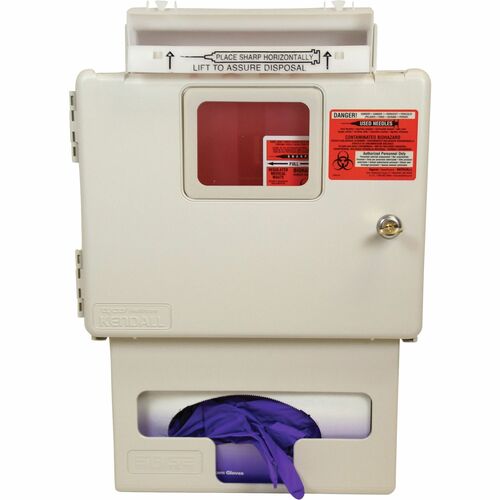 Covidien CVDSSGB10056H Sharps In-Room Wall Mount Container