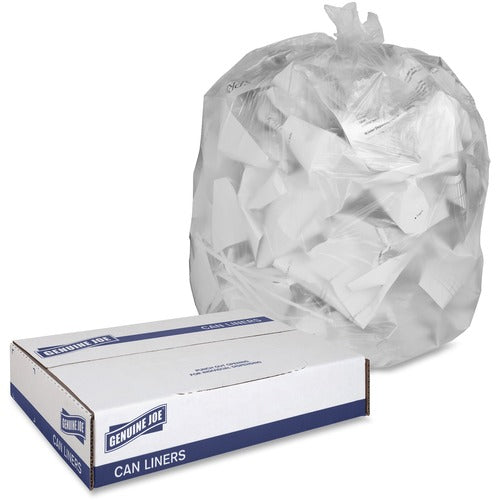 Genuine Joe GJO70010 Economy High-Density Can Liners