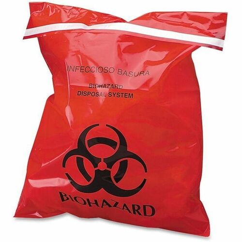 CareTek CTKCTRB042910 Stick-On Biohazard Infectious Waste Bags