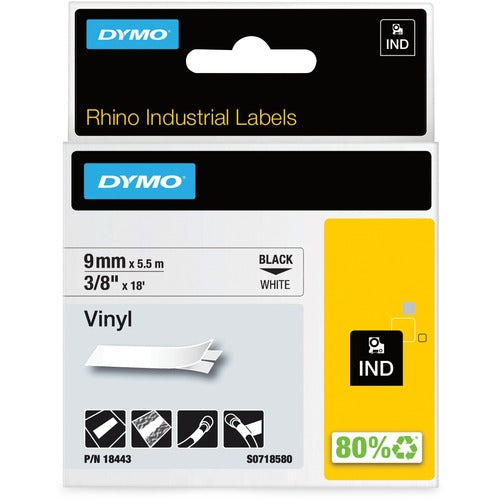 Dymo DYM18443 Rhino Industrial Vinyl Labels