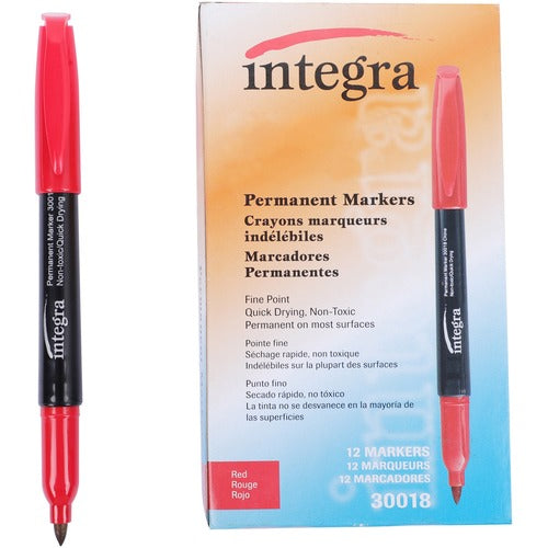 Integra ITA30018 Permanent Fine Point Markers