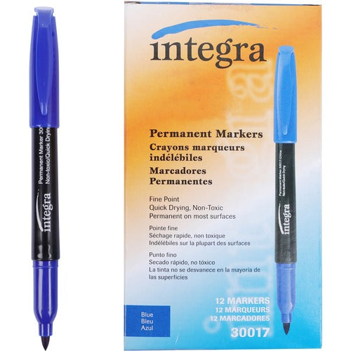 Integra ITA30017 Permanent Fine Point Markers