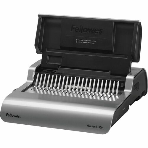 Fellowes FEL5216901 Quasar E 500 Electric Comb Binding Machine w/Starter Kit