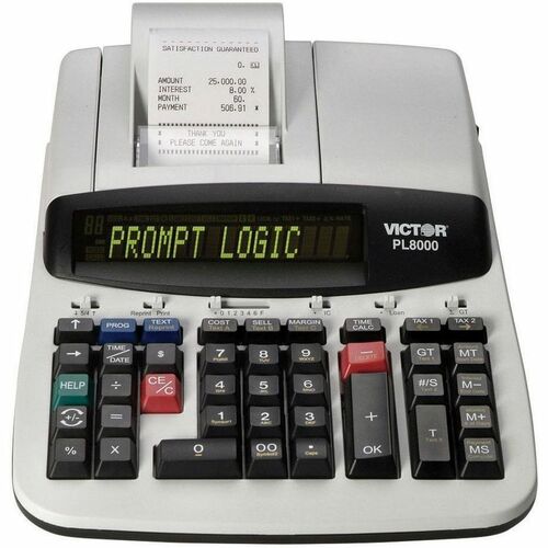 Victor VCTPL8000 PL8000 Thermal Printing Calculator