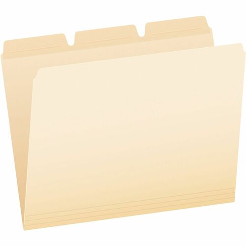 Pendaflex PFX42336 Ready-Tab 1/3 Tab Cut Letter Recycled Top Tab File Folder