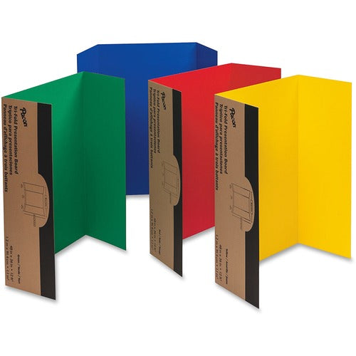 Pacon PAC3765 Spotlight Single Walled Corrugated Presentation Board - 36" Height X 48" Width - Assorted Surface - 24 / Carton