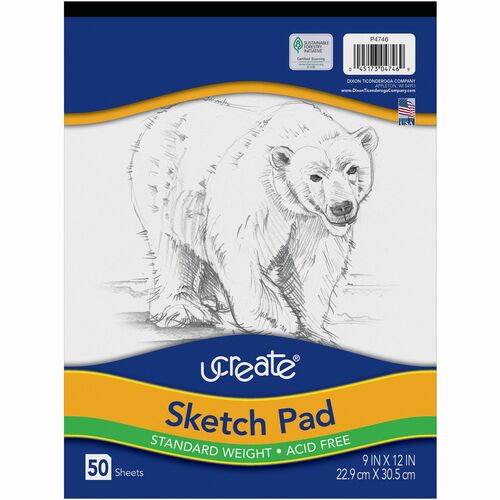 UCreate PAC4746 Medium Weight Sketch Pads