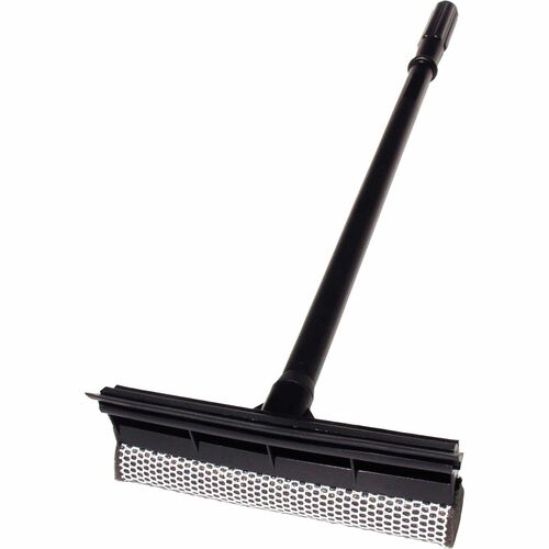 Unger UNGAUSQ0 Auto Squeege - 8" Head - 24" Handle - Plastic - Black