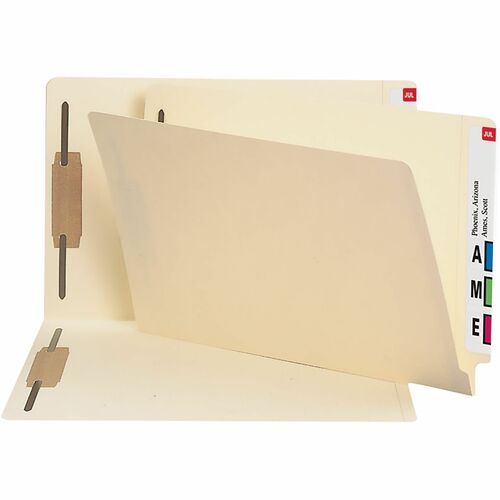 Smead SMD37215 Shelf-Master Straight Tab Cut Legal Recycled Fastener Folder