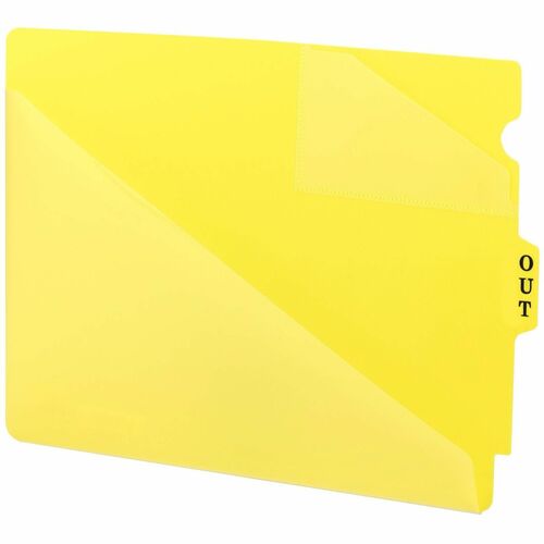 Smead SMD61966 Extra Wide End Tab Poly Out Guides