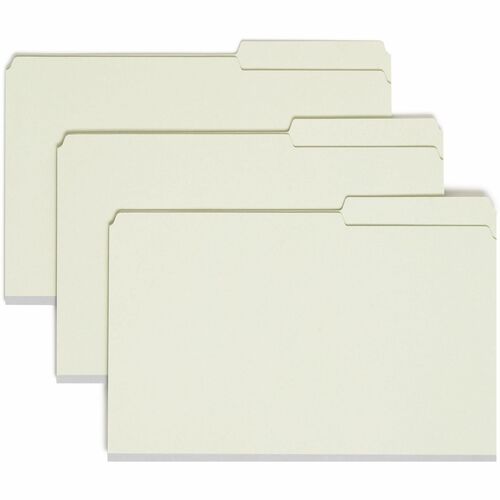 Smead SMD19920 2/5 Tab Cut Legal Recycled Fastener Folder