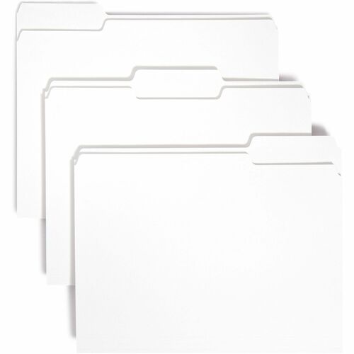 Smead SMD12843 Colored 1/3 Tab Cut Letter Recycled Top Tab File Folder