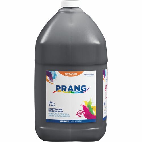 Prang DIX22808 Prang Ready-To-Use Tempera Paint - 1 Gal - 1 Each Each - Black