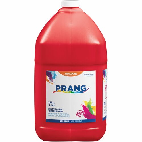 Prang DIX22801 Prang Tempera Paint - 1 Gal - 1 Each - Red