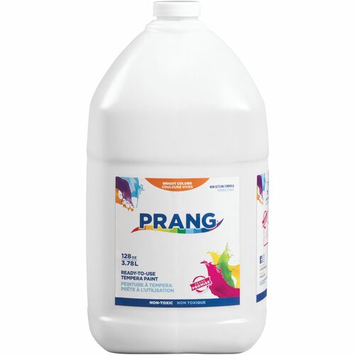 Prang DIX22809 Prang Tempera Paint - 1 Gal - 1 Each - White