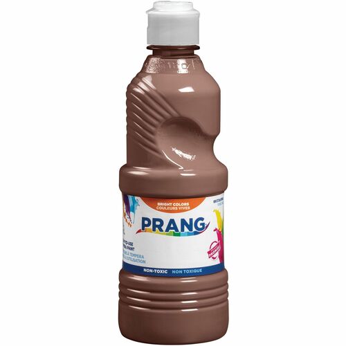 Prang DIX21607 Prang Ready-To-Use Liquid Tempera Paints - 16 Fl Oz - 1 Each - Brown
