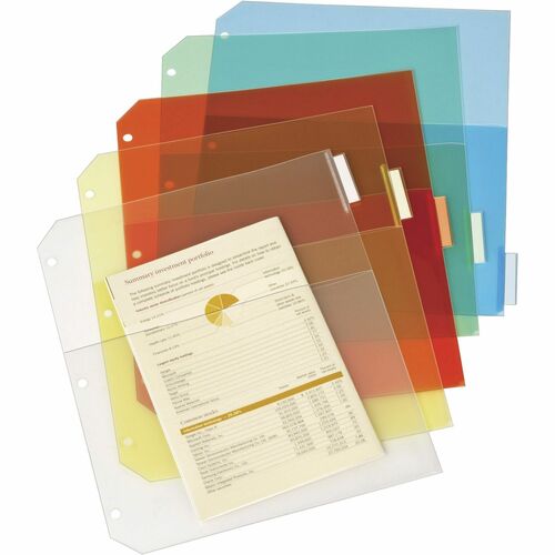 Cardinal® CRD84009 Ring Binder Poly Pockets