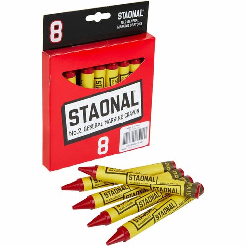 Crayola CYO5200023038 No. 2 Staonal Marking Wax Crayons