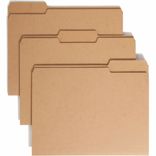 Smead SMD10830 1/3 Tab Cut Letter Recycled Top Tab File Folder