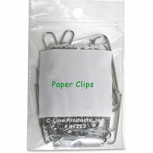 C-Line CLI47223 Write-On Reclosable Small Parts Bags