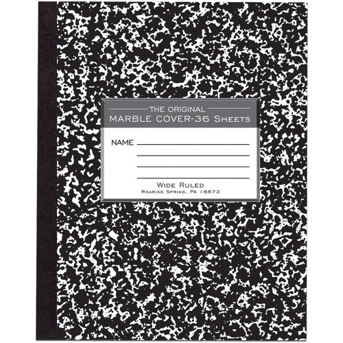 Roaring Spring ROA77332 Wide Ruled Flexible Cover Composition Book