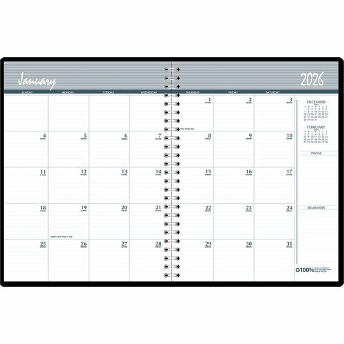 House of Doolittle HOD26207 14-month Classic Wirebound Monthly Planner