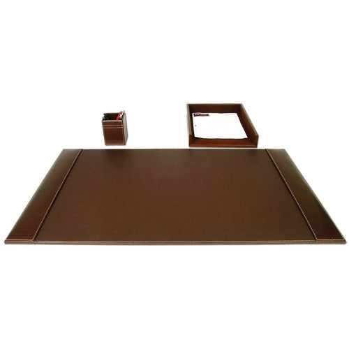 Dacasso DACD3237 Rustic Leather Desk Set
