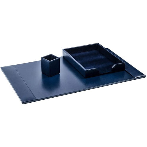 Dacasso DACD5037 24Kt Gold Tooled 3-Piece Desk Pad Kit